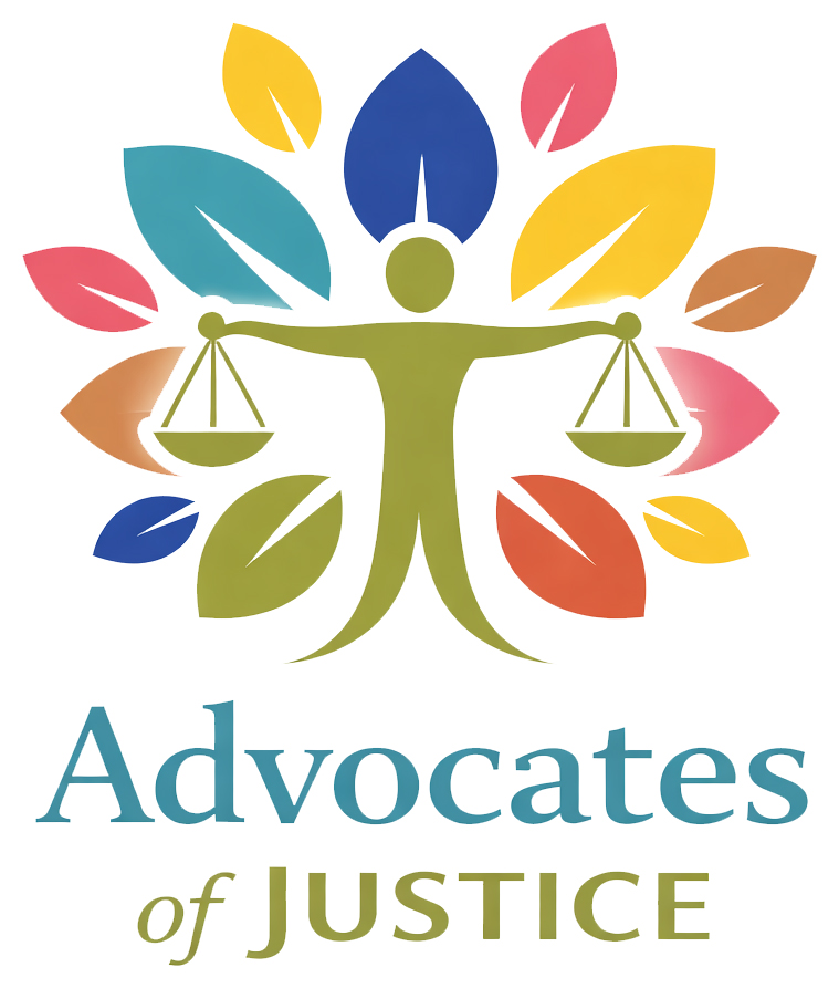 Advocates of Justice Society logo
