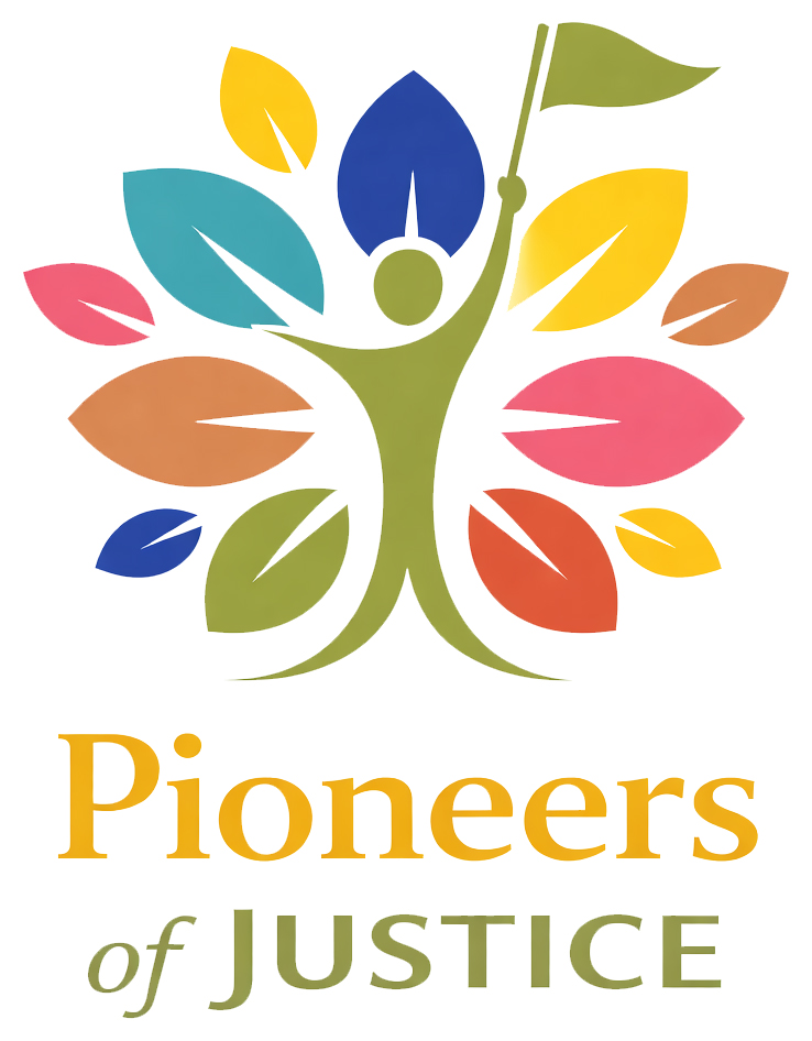 Pioneers of Justice Society logo
